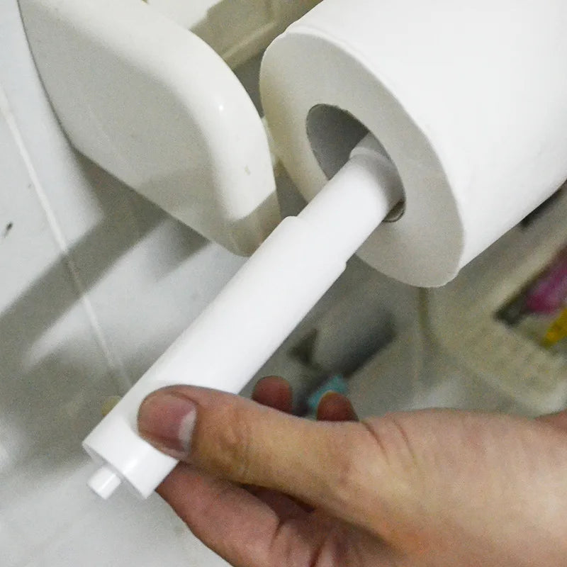 Replacement Toilet Roll Paper Shaft Tissue Box Adjustable Paper Roll Core Tissue Spindle Insert Spring For Bathroom Accessories Oasis Select