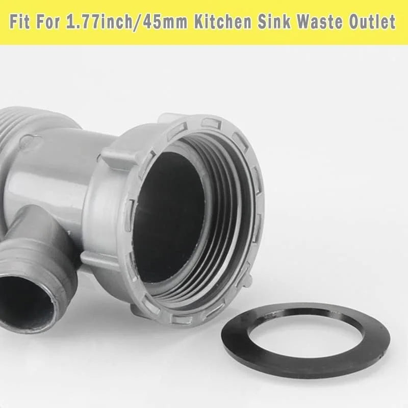 1PC Water Pipe Three-way Head Hose Connection Wash Basin Sink Waterer Pipe Interface Pipe Connector Kitchen Bathroom Accessories Oasis Select