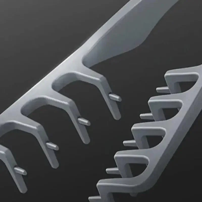 Volumizing Wide-Tooth Hair for Men Fluffy Texture Styling Comb Fluffy Hair Roots Korea Natural Curling A Comb for Hair Care New Oasis Select