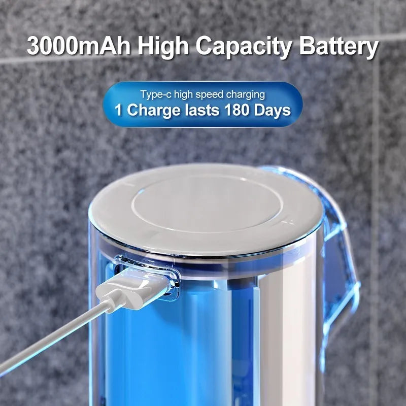Automatic Foam Soap Dispenser LED Display | USB Wall & Desktop
