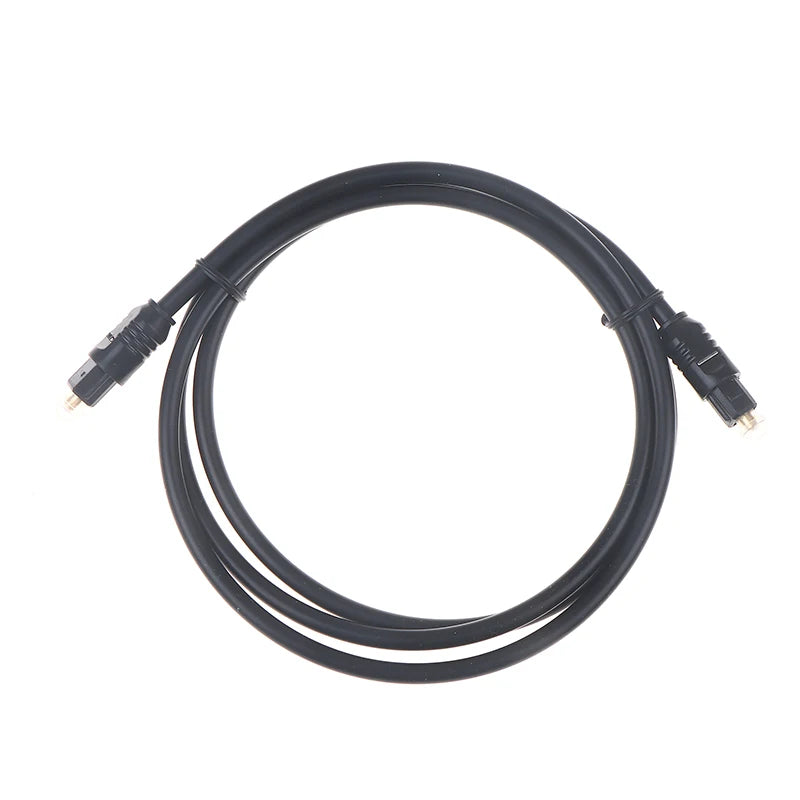 1/2Pcs Digital Audio Output Cable Optical Audio Toslink Cable OD 4.0 Mm 1Meter/2Meter Connection Power Amplifier Cable Oasis Select 100cm 1pc