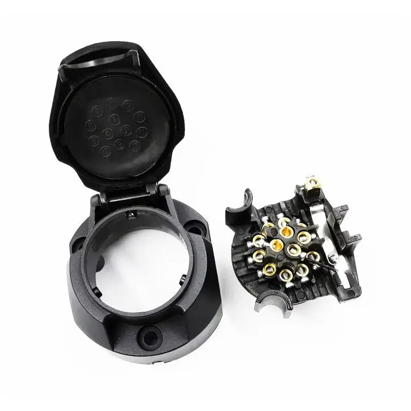 Towing Plug Adapter 13Pin Trailer Euro Round Socket 12V Car Accessories. Oasis Select
