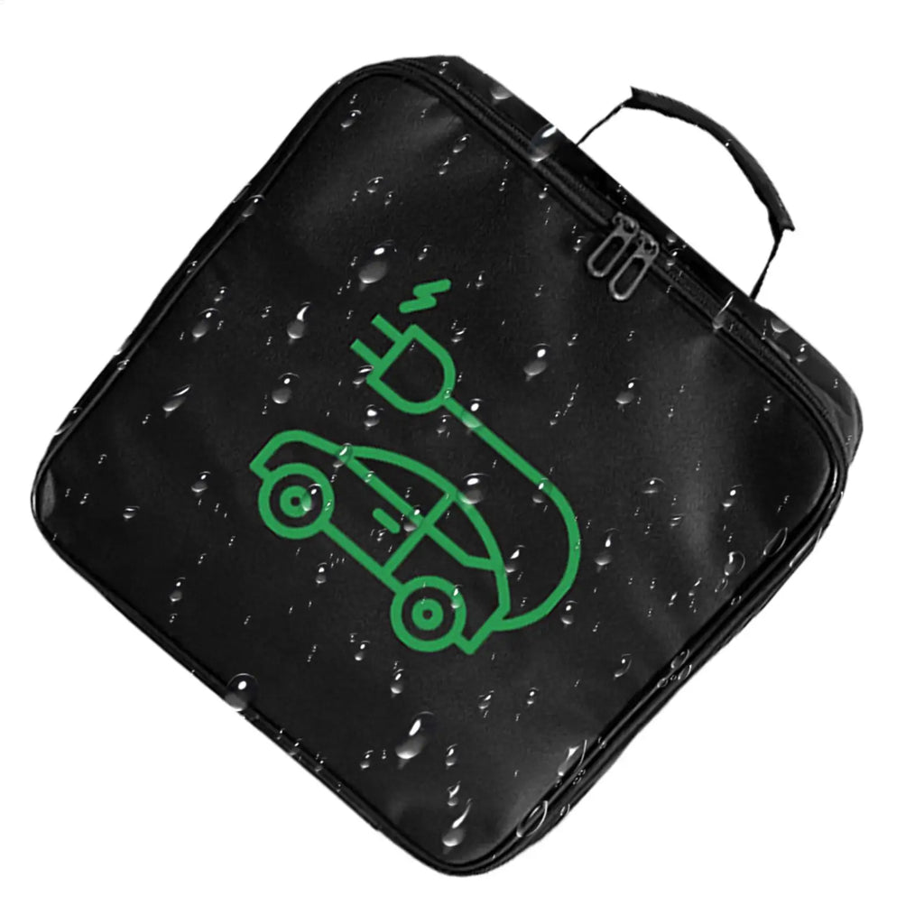 EV Charging Cable Storage Bag Electric Car Charger Box Charging Organizer Jumper Cable Bag Waterproof Fire Retardant Organizer Oasis Select
