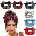 6 pieces of Bohemian-style women's bow-shaped hair ties, suitable for all seasons, outdoor activities and daily wear Oasis Select Default Title