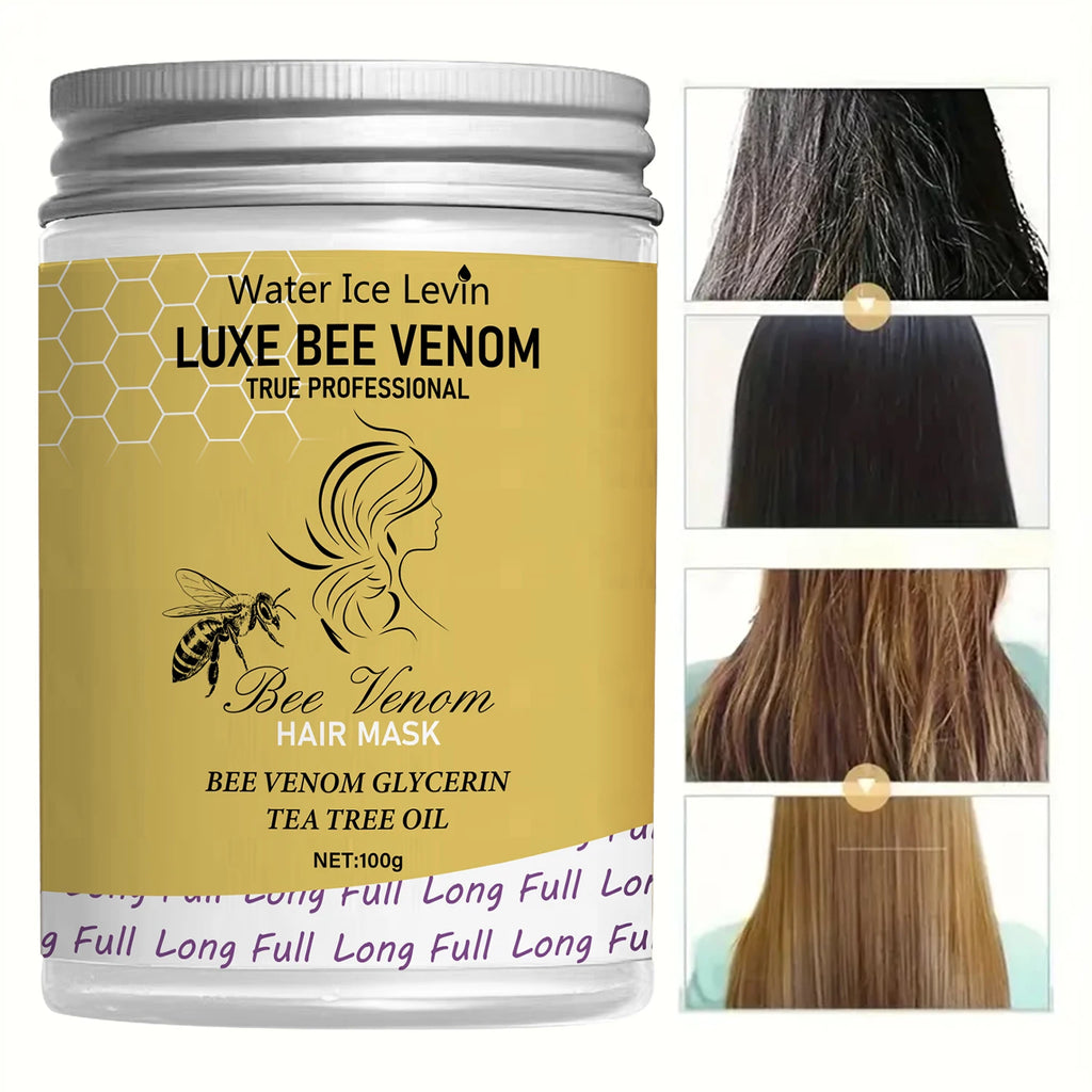 Bee Venom Hair Mask – Tea Tree, Vitamin E & C Treatment Deep Conditioning Mask Oasis Select