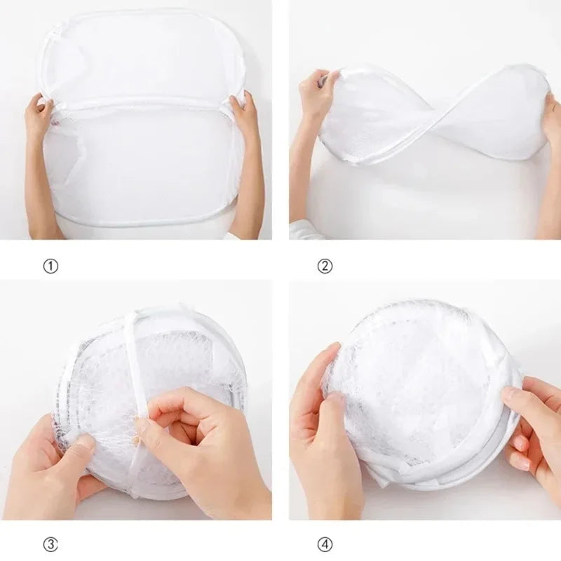 Laundry Basket Portable Handheld Clothes Storage Bin For Bedroom Bathroom Dirty Garment Organizer Household Accessory Oasis Select