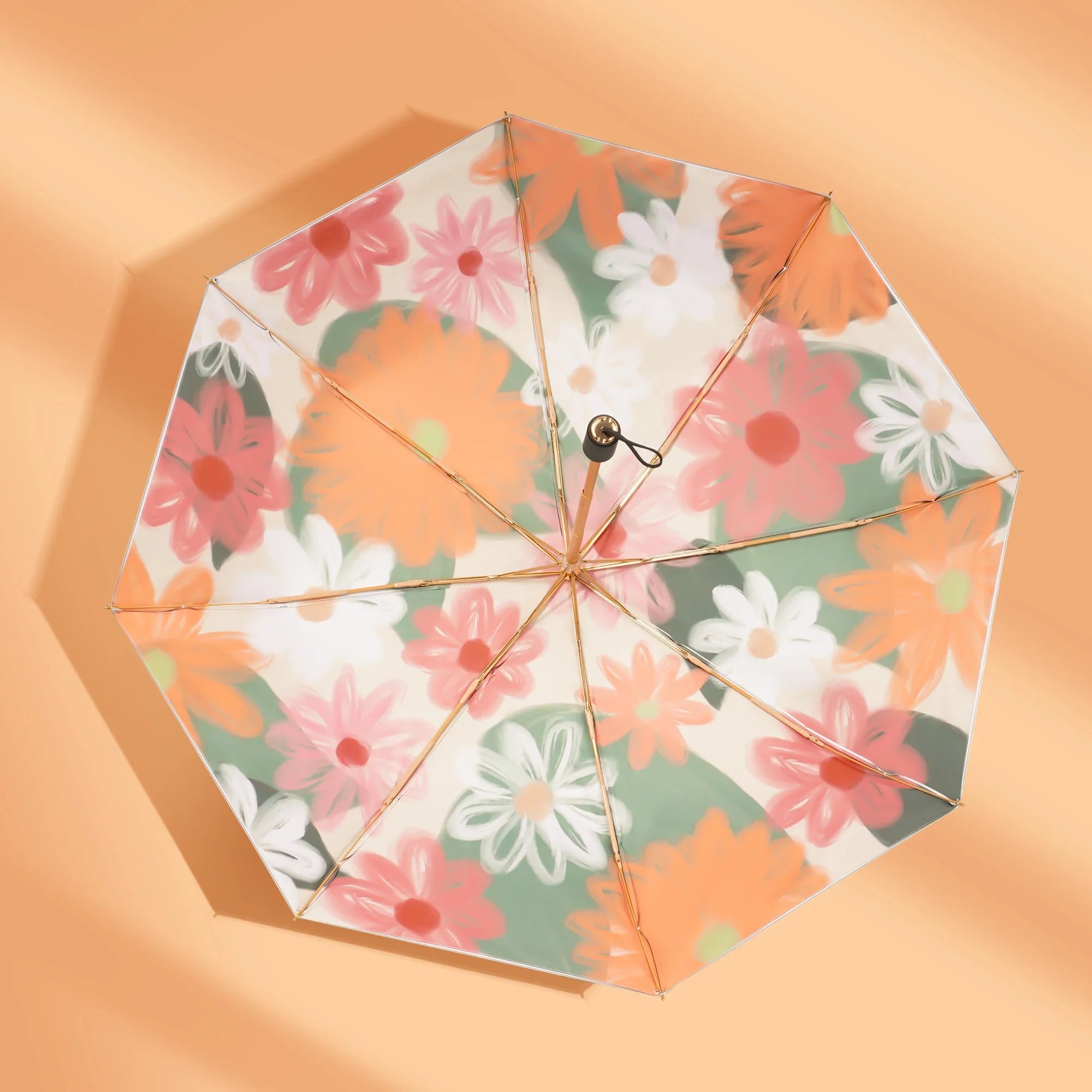 Dual Purpose UV Protection Umbrella Folding Sun Protection Umbrella Upf50+ Double Retro Sunshade Oasis Select D