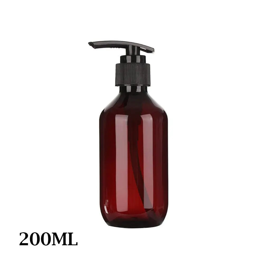 Clear Blue Shampoo Lotion Shower Gel Foam Pump Bottles Foaming Bottle