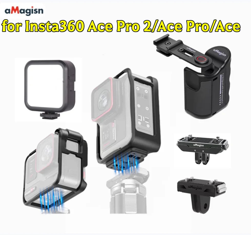 aMagisn Plastic Cage for Insta360 Ace Pro 2 / Ace Pro / Ace