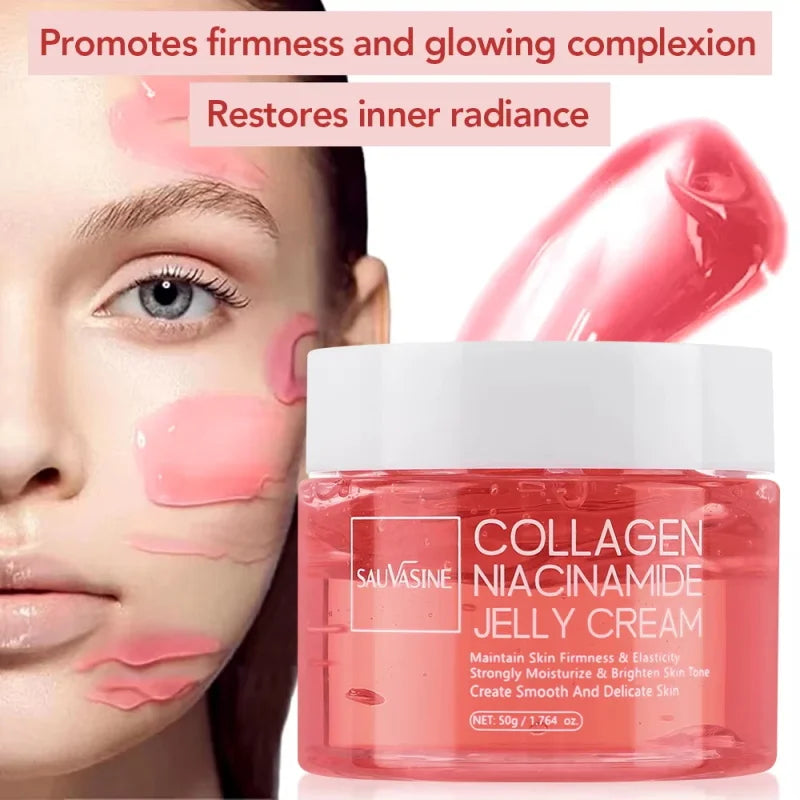 Collagen Niacinamide Jelly Cream – Brightening & Firming 50g Jelly Face Cream Oasis Select