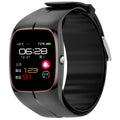 Blood Pressure Blood Oxygen Body Temperature Heart Rate Monitor Smartwatch Men Women Waterproof Sleep Sport Smart Watches Health Oasis Select Black