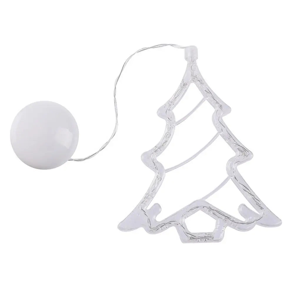 Christmas LED Snowflake Window Light | Suction Cup Xmas Decor