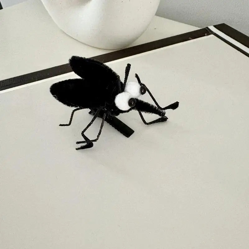 Mosquito Plush Hairpin – Cute Cartoon Insect Hair Clip Novelty Hair Clip Oasis Select A1