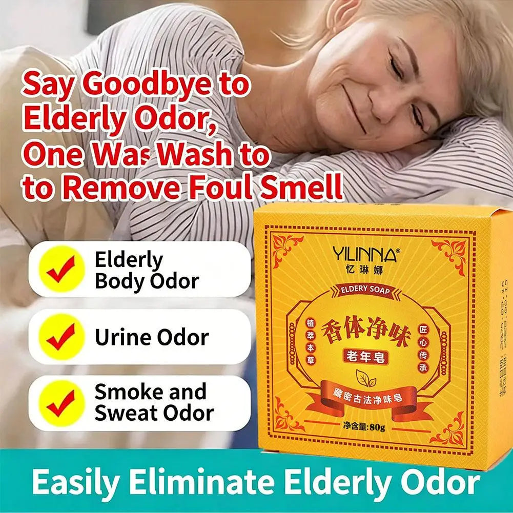 Eldery Soap Bar Oil-Control Lackhead Cover Soap Cleanser Chinese Traditional Skin Care 1/2pcs Oasis Select