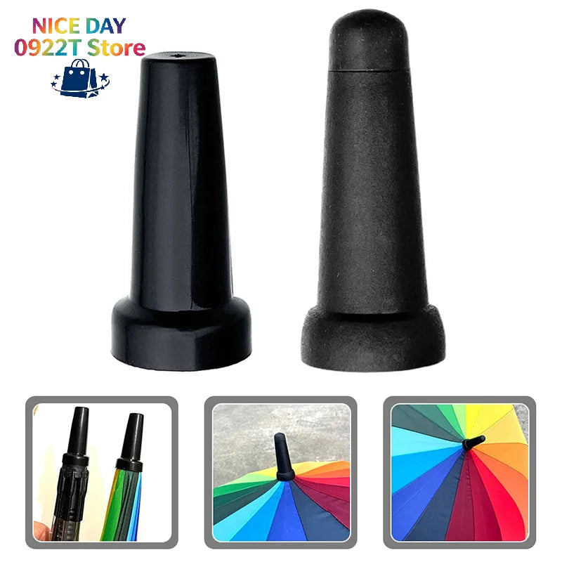 Long-handled Umbrella Repair Parts Supply Accessories Tip Protector Replacement Tops Cover Professional Tips@#X Oasis Select