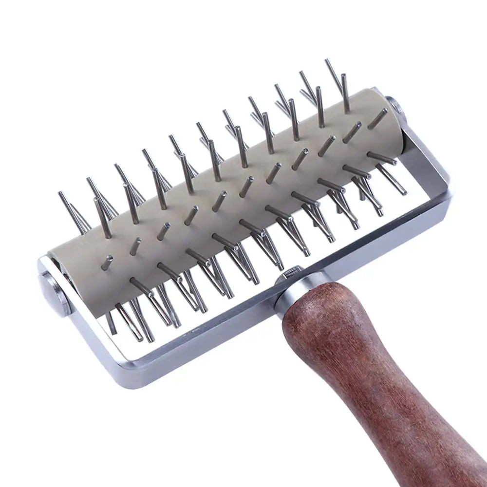 Stainless Steel Pizza Dough Docker Roller Wheel | Baking Tool