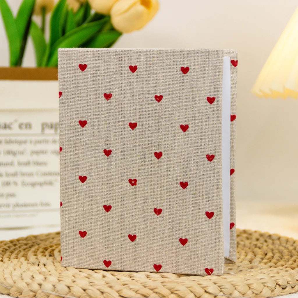 100 Pockets Photo Album Linen Cover DIY Writable Slip-in Picture Albums 4x6 Photos Photo Storage Wedding Family Anniversary Oasis Select F