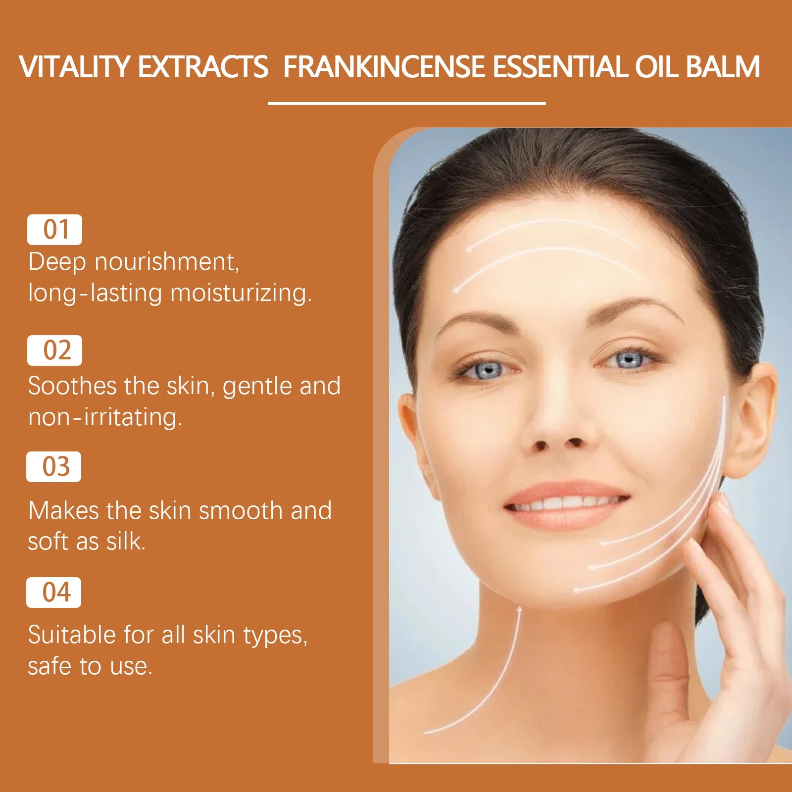 Frankincense Balm Increase Skin Elasticity Reduce Redness Antioxidant Soothing Improve Roughness Skin Moisturizing Face Cream Oasis Select