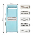 Mandoline Slicer for Kitchen 7-in-1 Mandoline Food Slicer,Potato/Cheese/Vegetable/Carrot/Cucumber Grater Oasis Select BLUE KIT