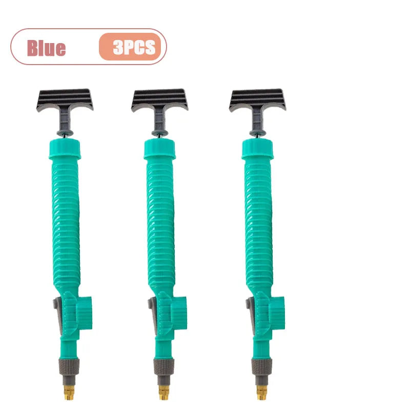 Universal Bottle Spray Nozzle Multi-Function Sprayer for Disinfection Plant Care Car Washing Garden Use Essential Garden Tool Oasis Select Blue-3PCS