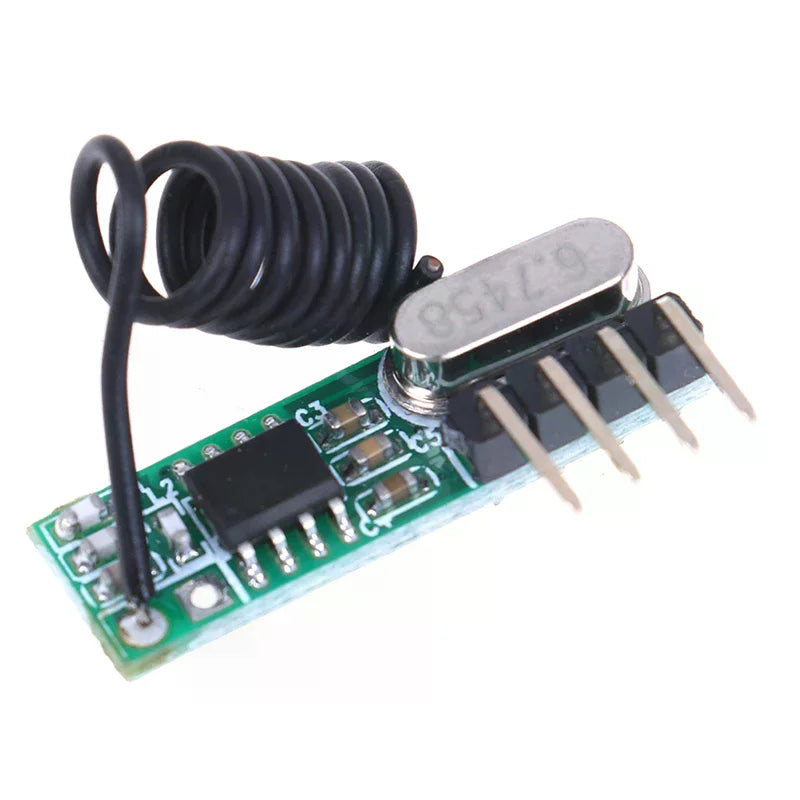 Universal DIY 433 Mhz 1CH RF Relay Receiver Wireless Remote Control Switch Micro Module LED Light Controller DC 3.6V-24V RX500A Oasis Select