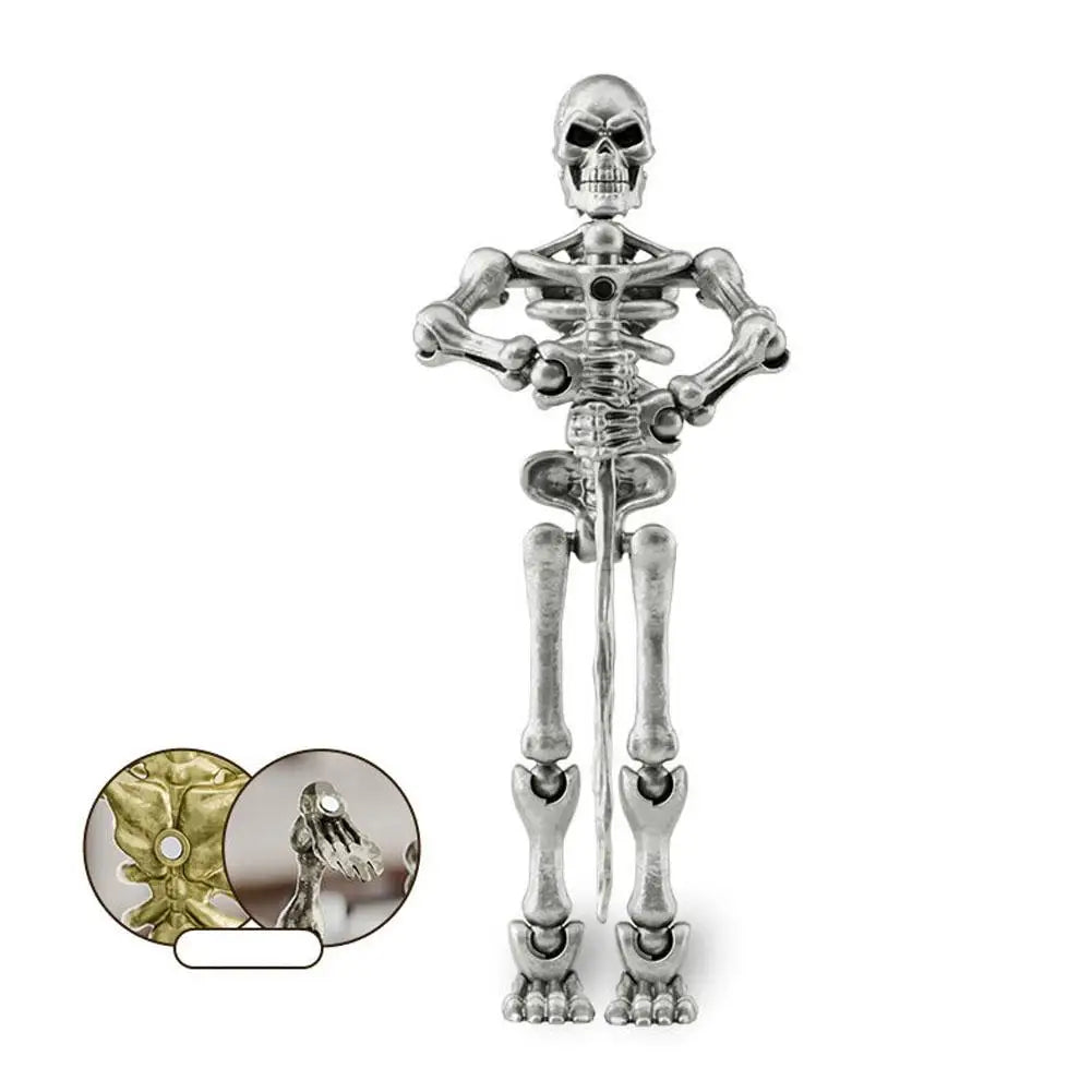 Mini Medieval Skeleton Figurines Small Halloween Skeleton For Home Table Decor Party Outdoor Graveyard Haunted House Accessories Oasis Select C