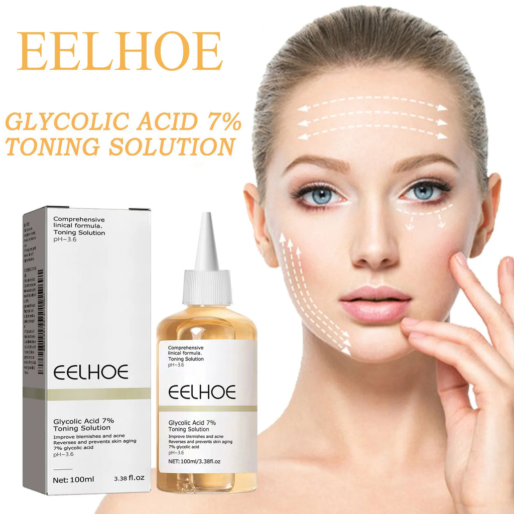 Glycolic Acid 7% Toning Solution Ordinary Acne Remover Lifting Firming Wrinkles Glowing Facial Skin Care Glycolic Acid Toner Oasis Select