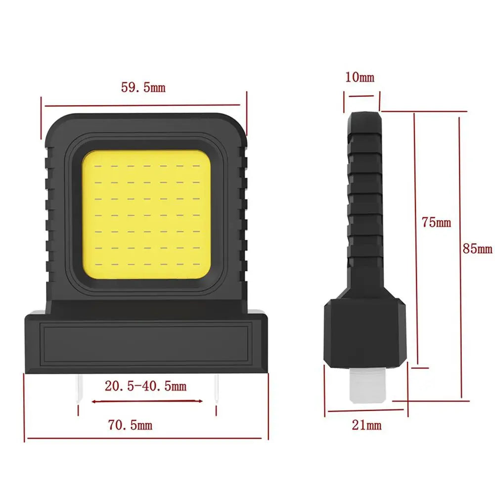 21V Li-Ion LED Work Light – IP67 Portable Battery Powered Lamp