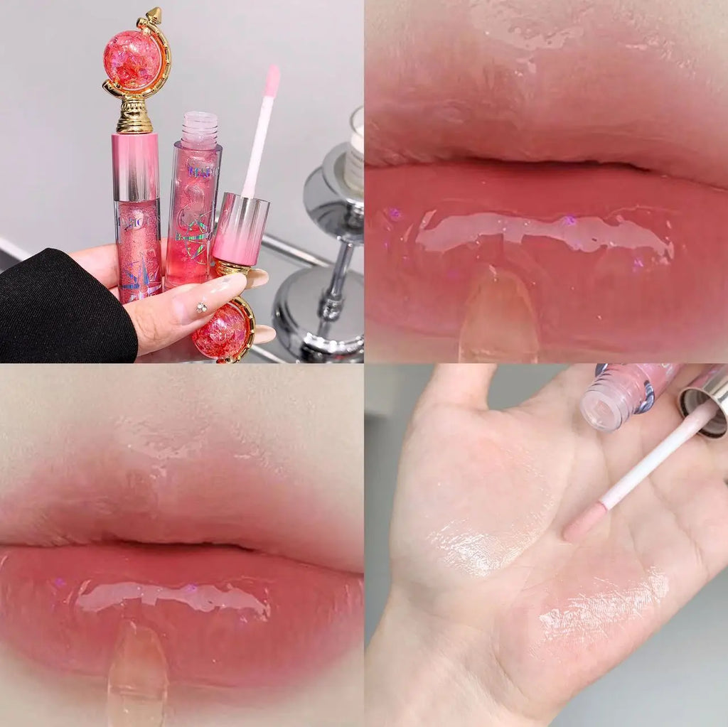 MAGIC CASA Mirror Shine Glitter Lip Gloss – Hydrating & Long Wear