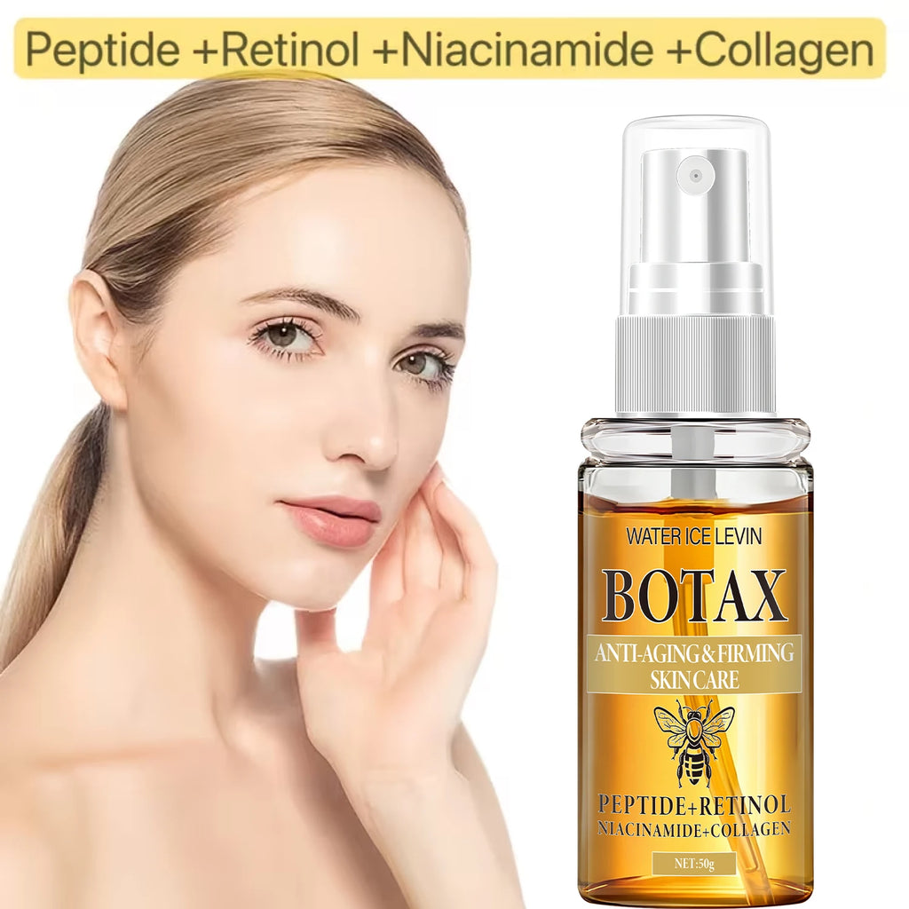 Botax Anti-Aging Instant Face Lift Serum with Peptide, Retinol, Niacinamide & Collagen for Firming & Refining Skin. Oasis Select