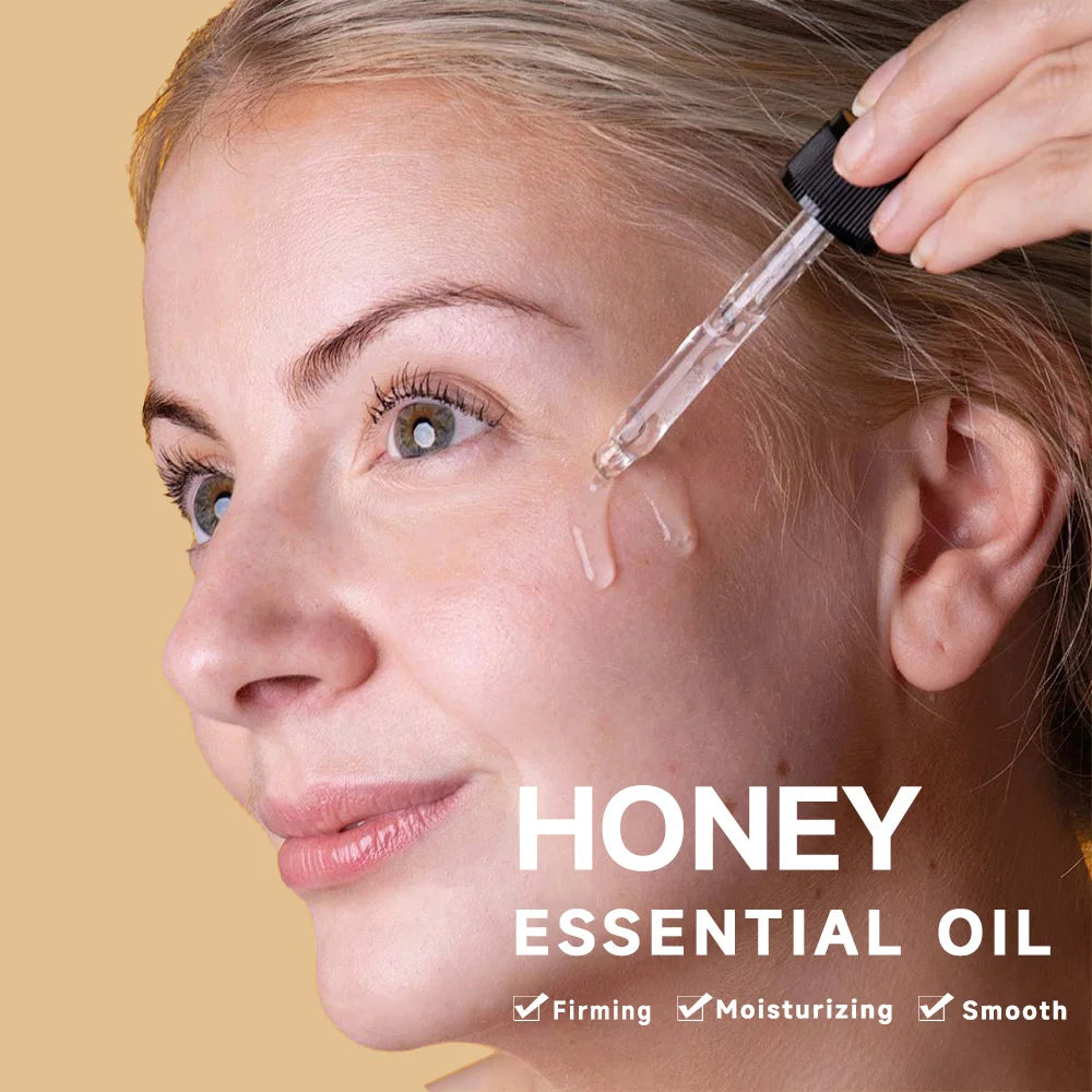 Organic Honey Essential Oil Set – Undiluted, Vegan & Moisturizing