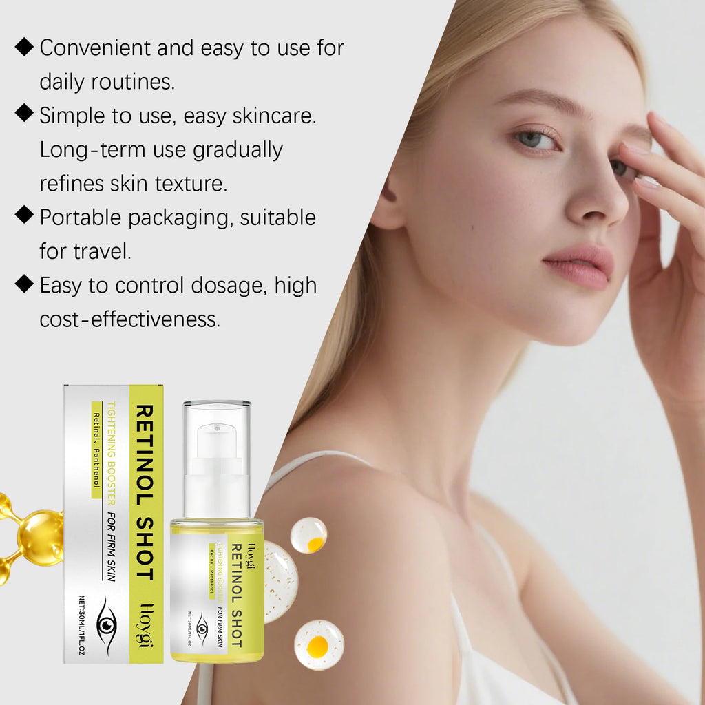 Retinol Eye Serum Tightening Booster Firming Fine Lines Dark Circles Hydrating Night Care 30ml Korean Repair Serum Skin Care Oasis Select