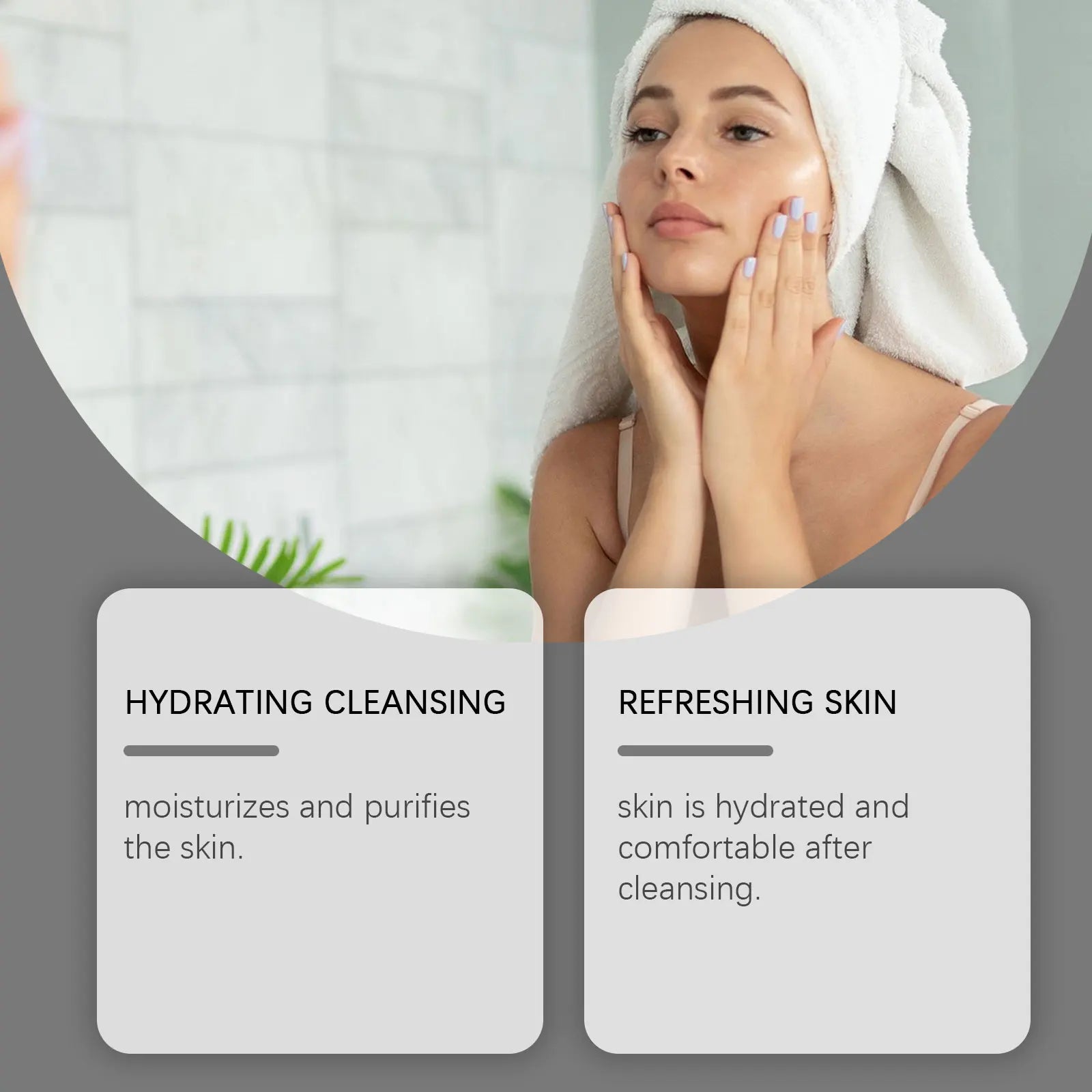 Collagen & Hyaluronic Acid Face Wash – Daily Hydrating Cleanser Facial Cleanser Oasis Select