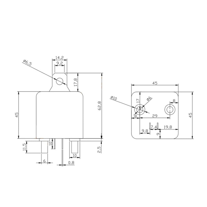 DC 12V 24V 100A 120A 200A WM686 Relay 4 Pin Normal Open Car Starter Relay For Battery ON/OFF Split Charge Relay Switch Oasis Select