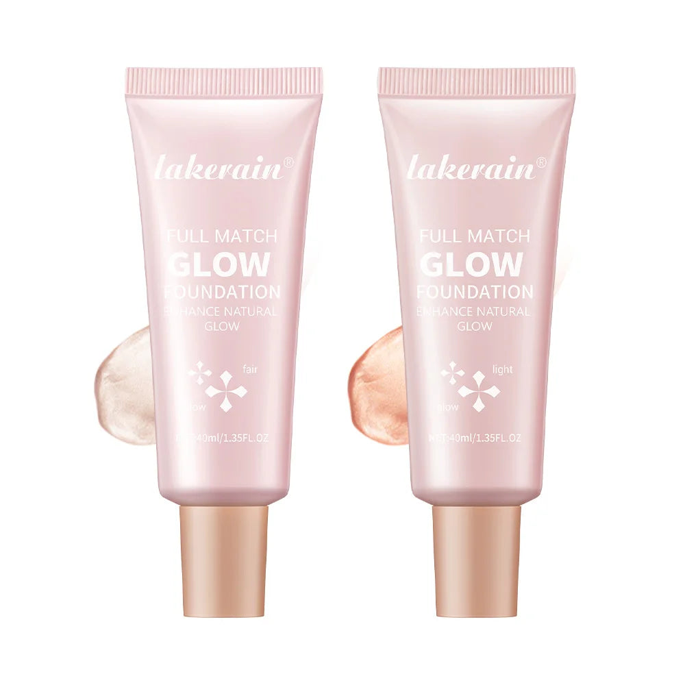 Glowing Foundation Natural Glow Enhancer Moisturizing Lightweight Base Multi-purpose Highlighter Liquid Foundation Cosmetics Oasis Select 1 and 2