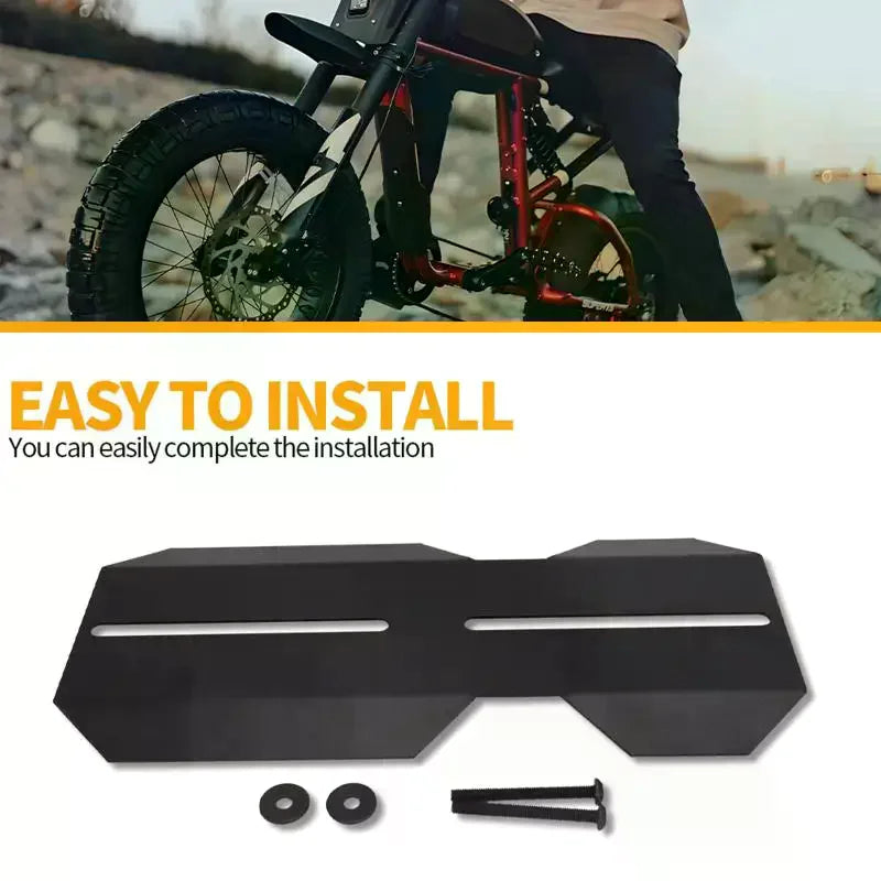 Middle For Ebike,Central Mudguard Mud Guard For Electric Bike Ridstar Q20/Super 73 S1 S2 RX Z1 Oasis Select