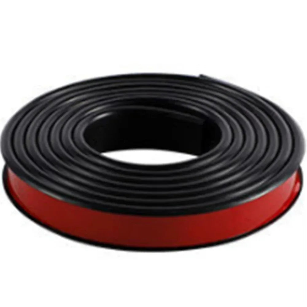 1M 18mm Width U Shaped Edge Guard Flexible Protector Trim Furniture Edging Strip Veneer Edge Sealing Tape Adhesive Edge Banding Oasis Select Black-1m-18mm