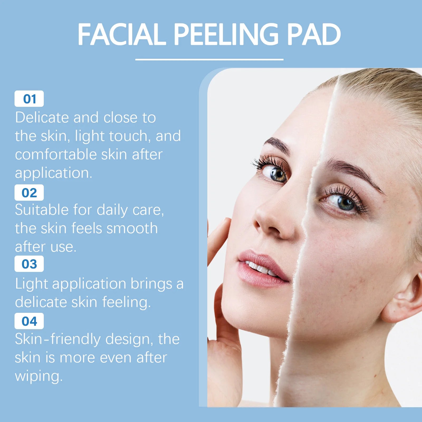 Salicylic Acid Pads – Anti-Acne, Oil Control & Brightening 70pc