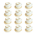 1:12 Scale Resin Miniature Coffee Cup Dollhouse Decor Realistic Mini Food Simulation DIY Craft Kawaii Terrarium Gift Collectible Oasis Select 12pcs