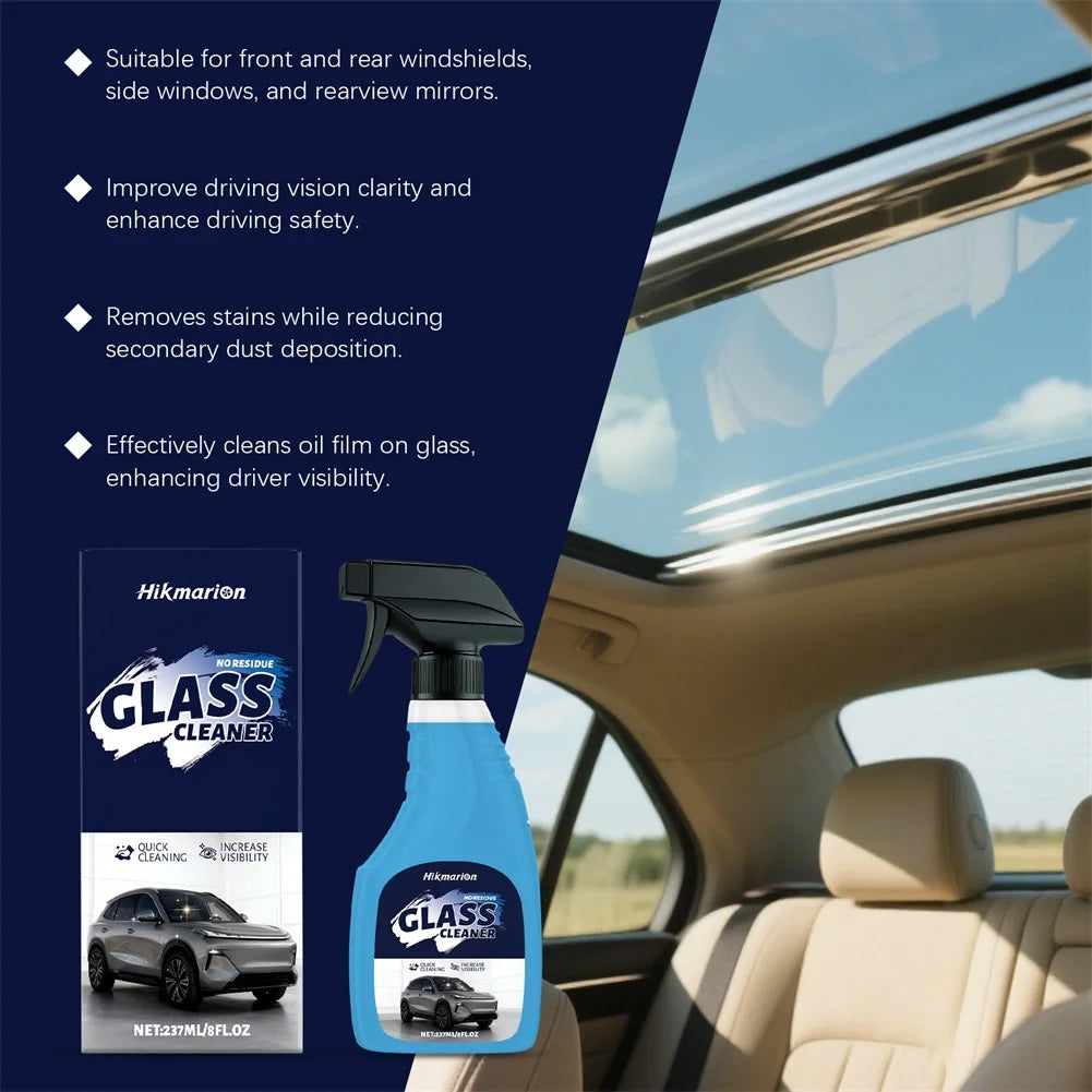 Vecligt Glass Oil Film Remover | Anti-Glare Auto & Home Cleaner