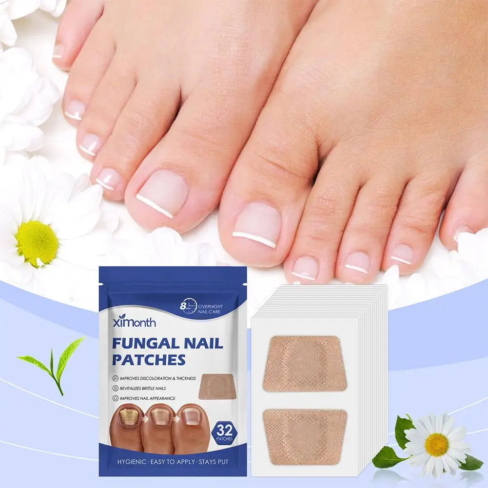 1-3Pcs Fungal Nail Treatment Patch Paronychia Anti-Infection Onychomycosi Removal Grey Nail Repair Correct Ingrown Nail Sticker Oasis Select