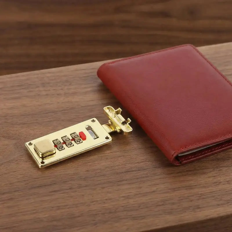 3-Digit Combination Lock 65*29mm Password Lock Latch Keyless Jewelry Wooden Box Fixed Lock Suitcase Coded Locks Hardware Oasis Select