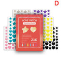 SADOER Colorful Star Pimple Patches – Acne Stickers 168–252pcs Acne Pimple Patch Oasis Select D