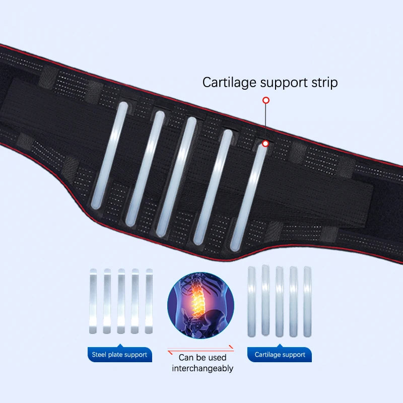 Breathable Lumbar Support Belt with 5 Stays | Men & Women Lumbar Support Belt Oasis Select