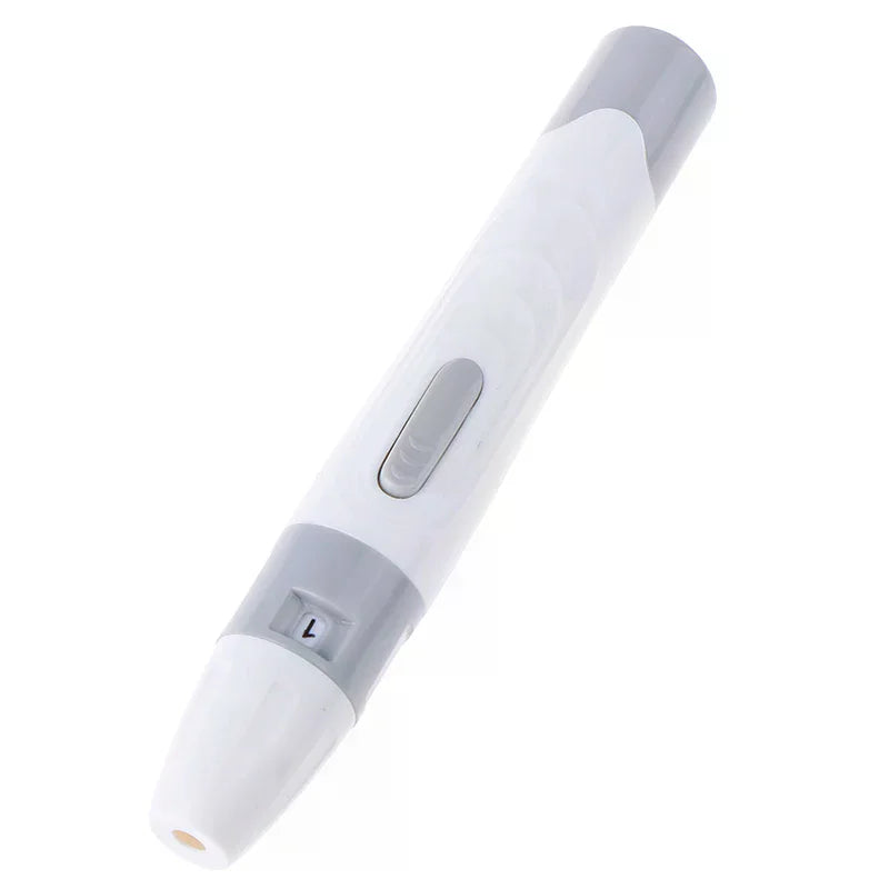 Lancet Pen Lancing Device for Diabetics Blood Collect 5 Adjustable Depth Blood Oasis Select