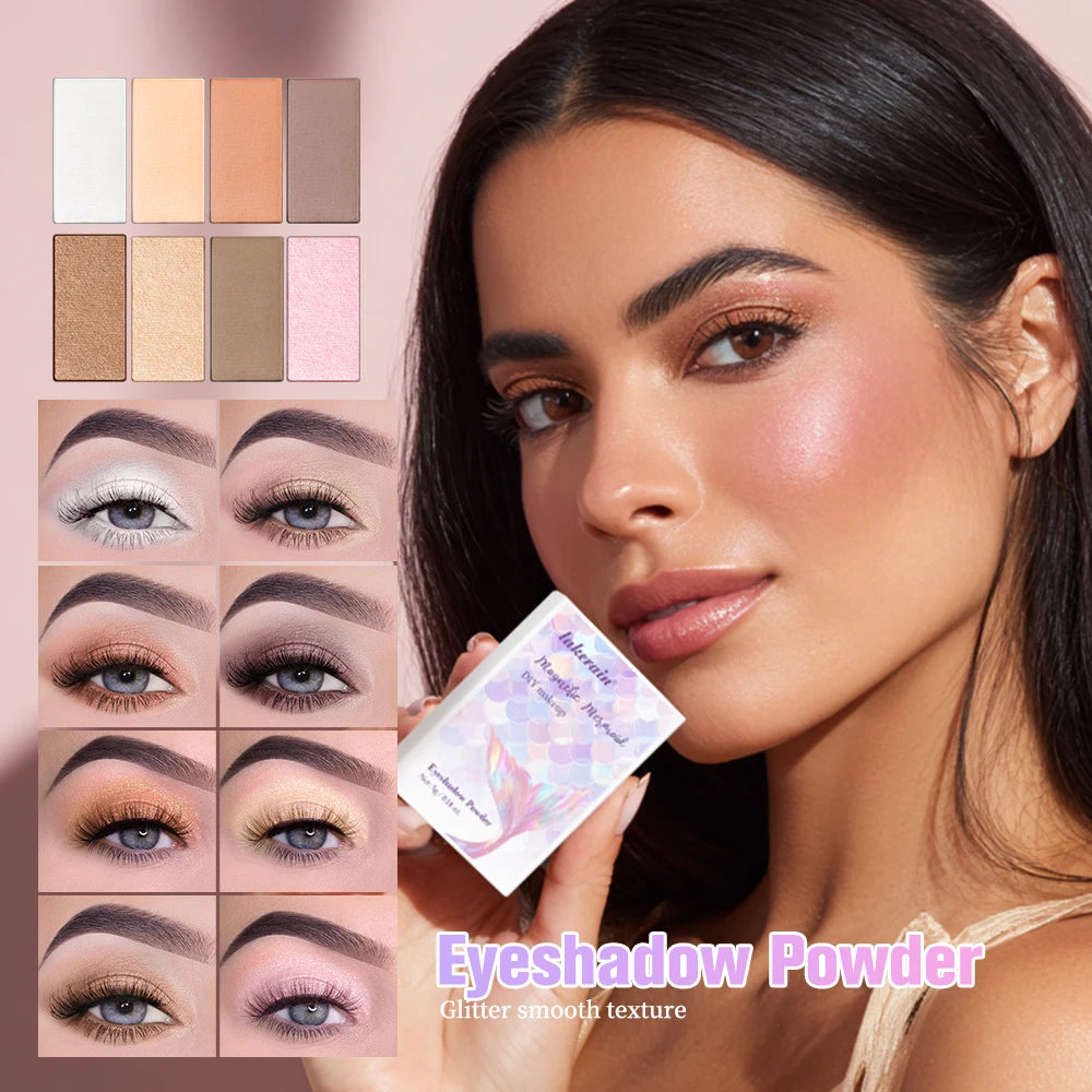 Lakerain Eyeshadow Palette Refill Waterproof Long-Lasting Multifunctional Magnetic Bottom Makeup Palette Refills DIY Makeup Oasis Select