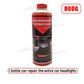 800g Car Headlights Restoration Liquid 600ml For Car Headlight polishing Renovator Headlight Polymer Refurbishmen Repair Oasis Select 800G Red