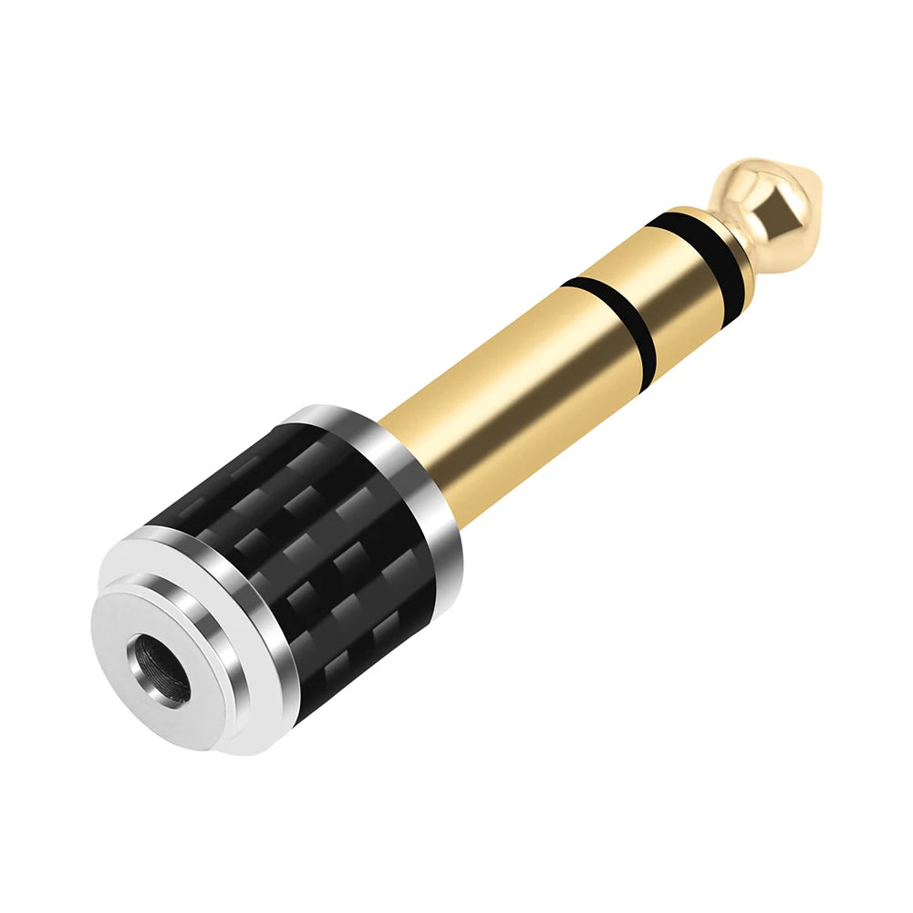 6.35mm to 3.5mm Stereo Headphone Adapter | 1/4" to 1/8" Jack Audio Jack Adapter Oasis Select