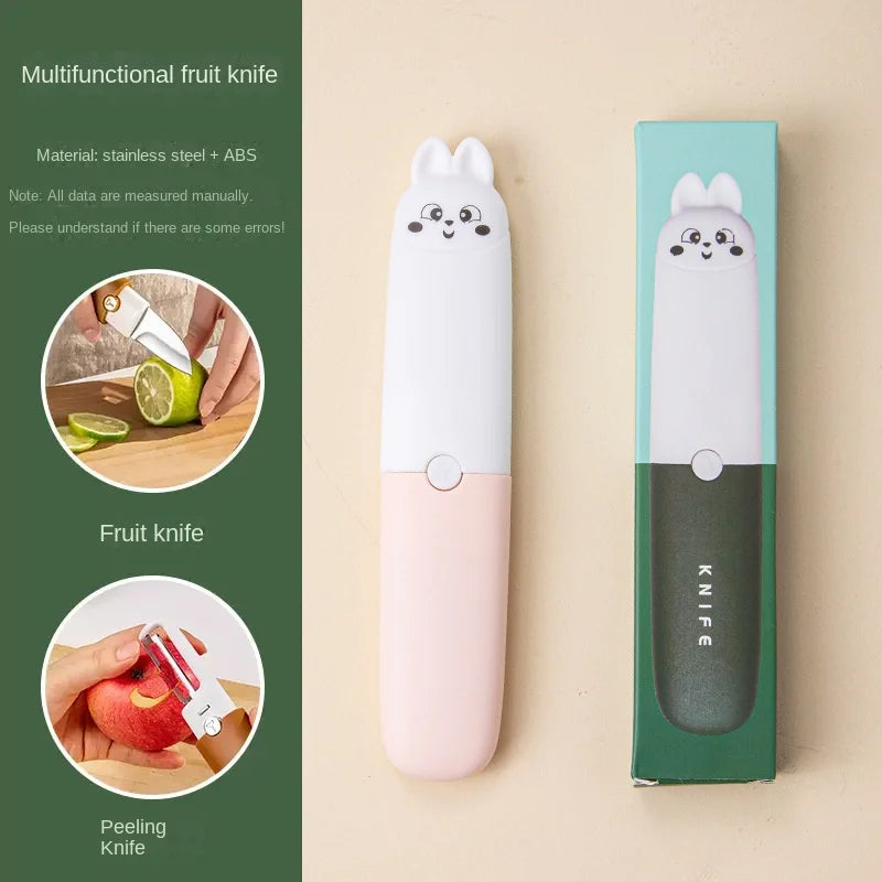 Multi-use paring knife student dormitory office multifunctional apple peeling portable melon shaving multifunctional fruit knife Oasis Select
