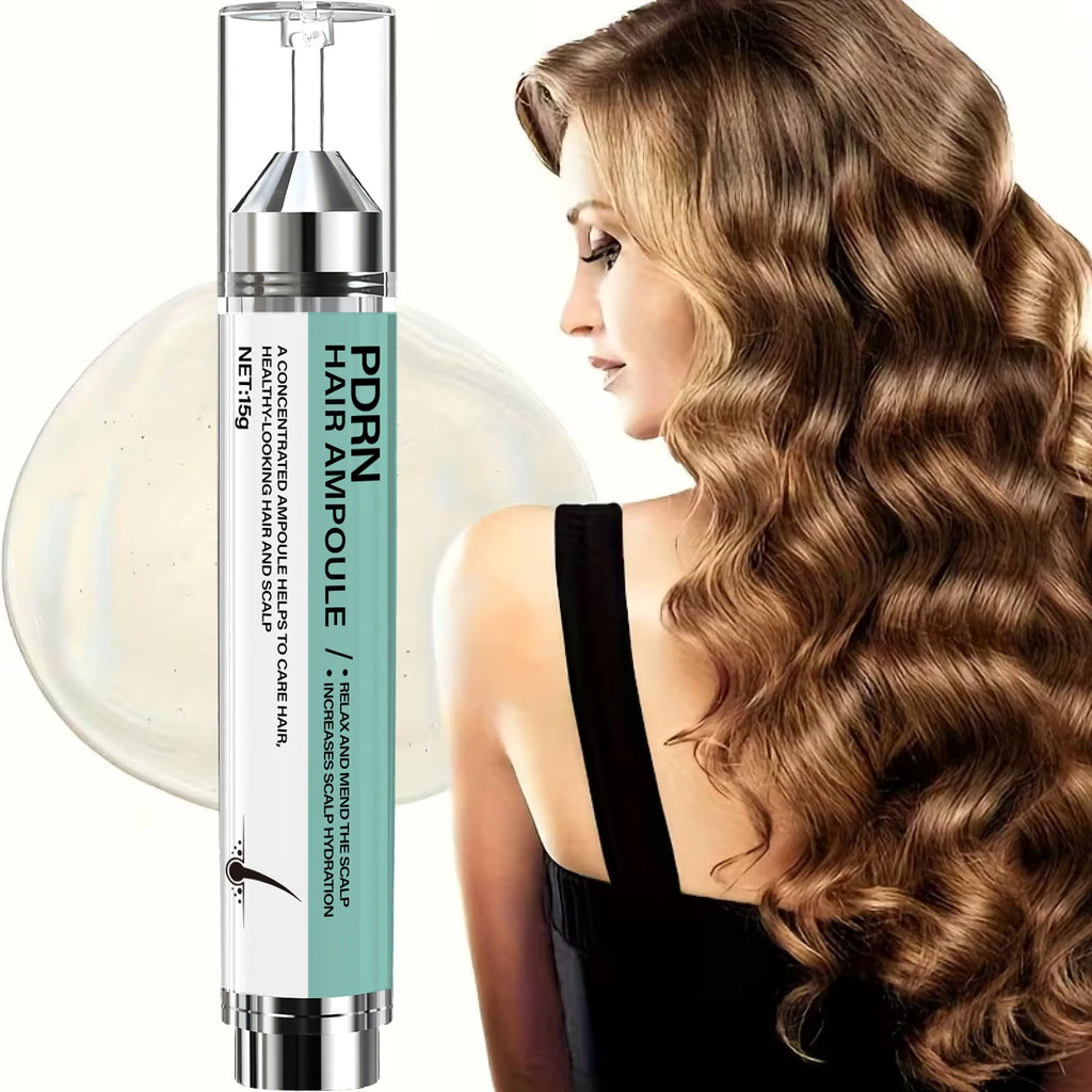 Hair Ampoule with Keratin & Biotin, Deeply Moisturizes & Repairs Hair, Increases Scalp Hydration for Healthy-Looking Hair. Oasis Select
